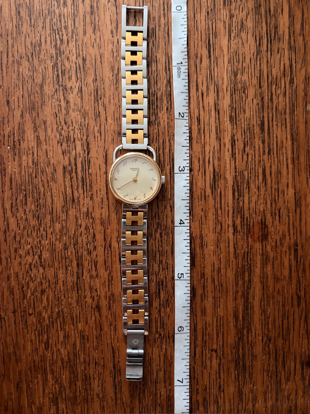 Hermes Arceau Ladies Watch Two-Tone - Picture 3 of 6